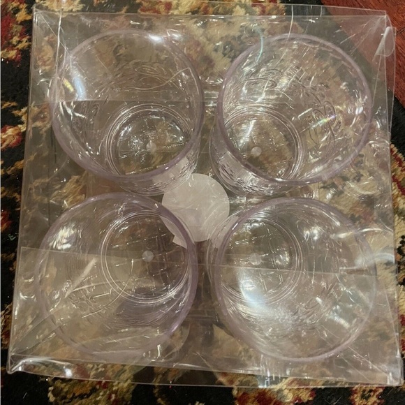 10 BRAND NEW SUMMER CLEAR BPA FREE TUMBLERS SETS OF 4 - Picture 5 of 11